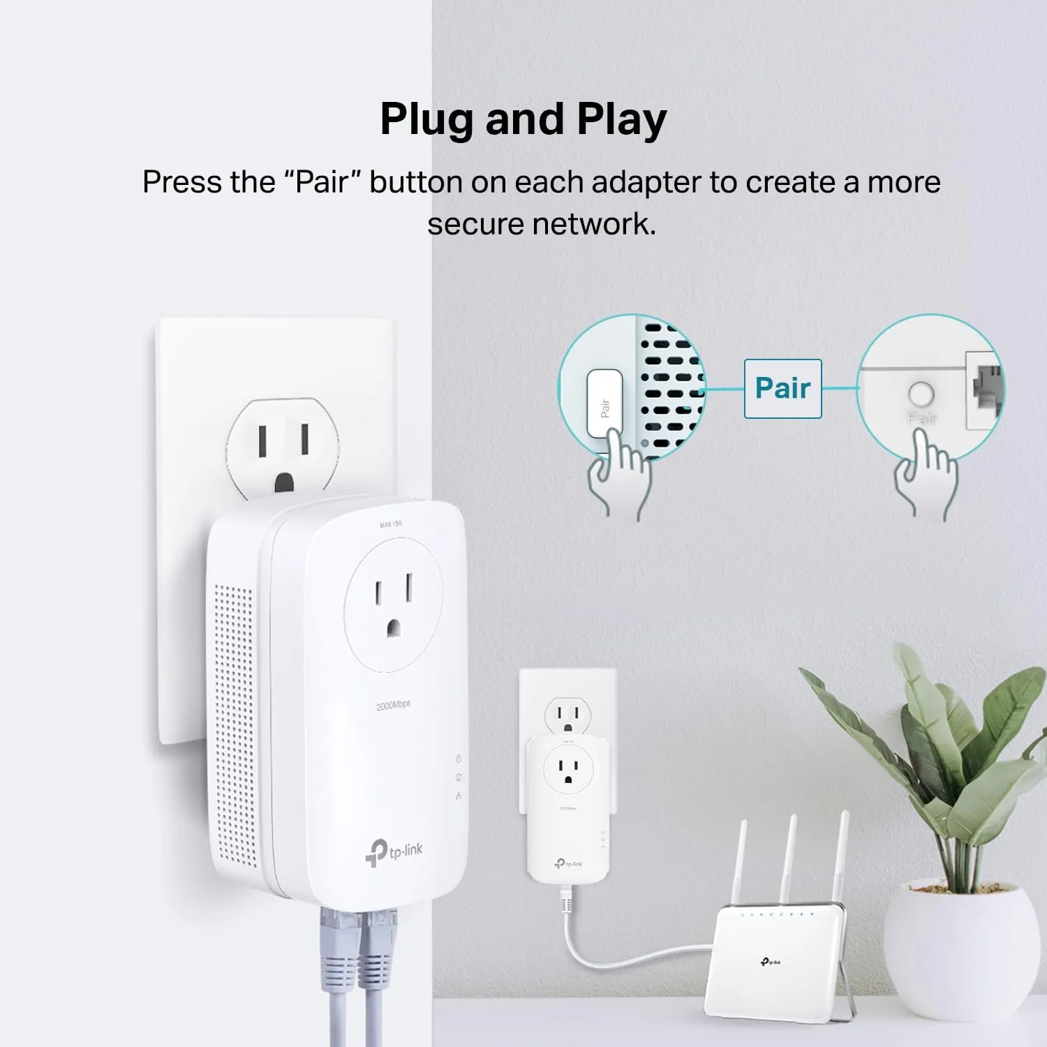 powerline adaptors can extend wifi to a detached garage